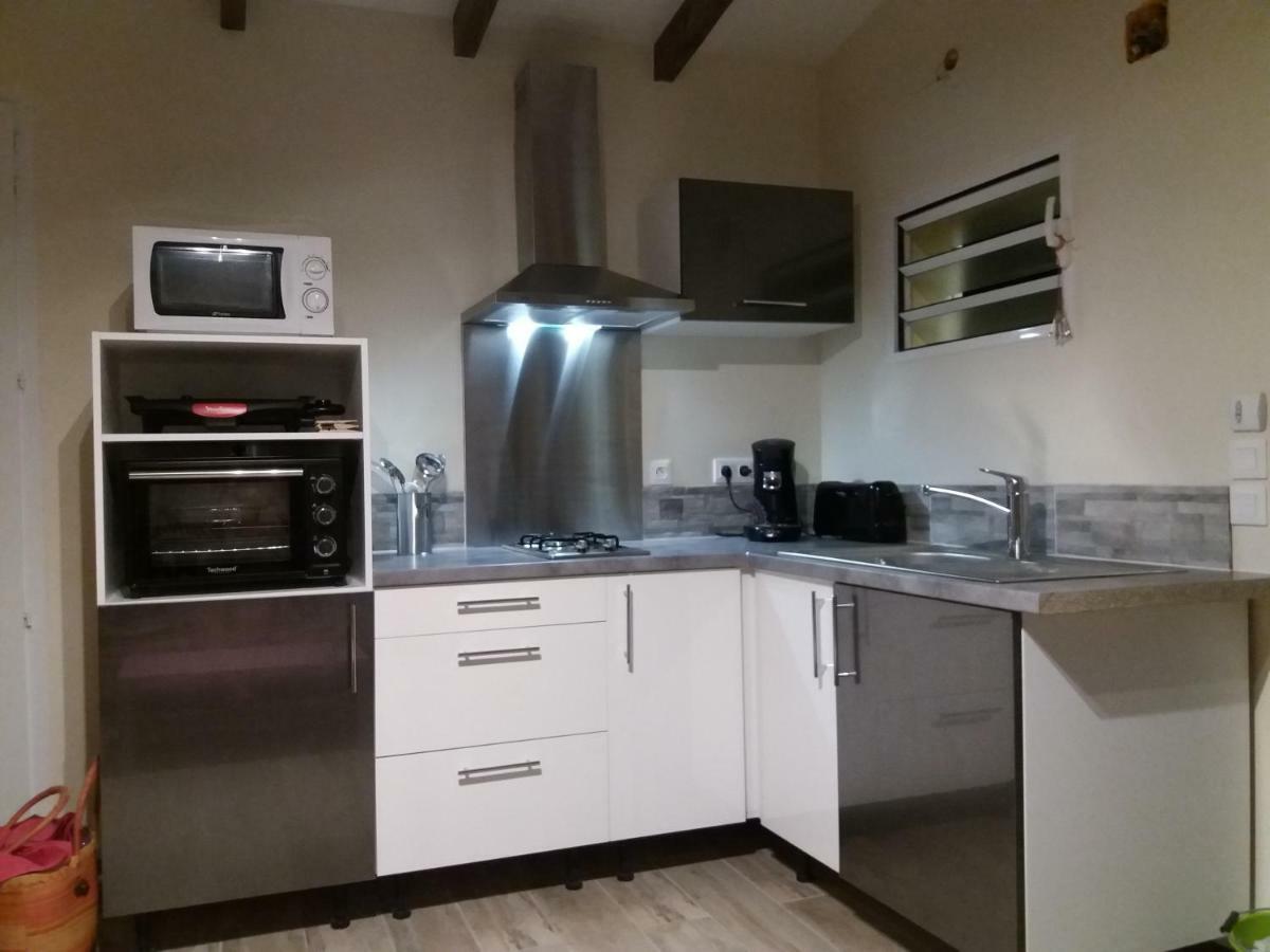Ferienwohnung Gite Manguier Bouillante Exterior foto