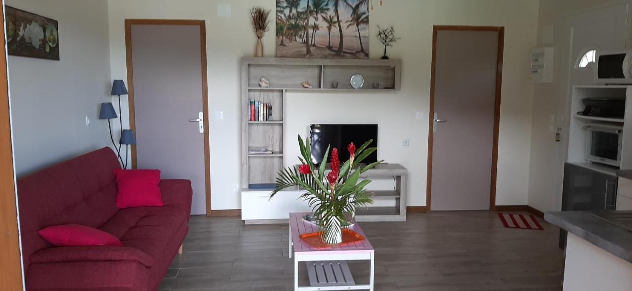 Ferienwohnung Gite Manguier Bouillante Exterior foto