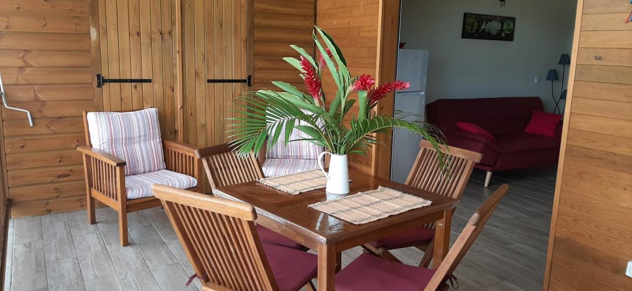 Ferienwohnung Gite Manguier Bouillante Exterior foto